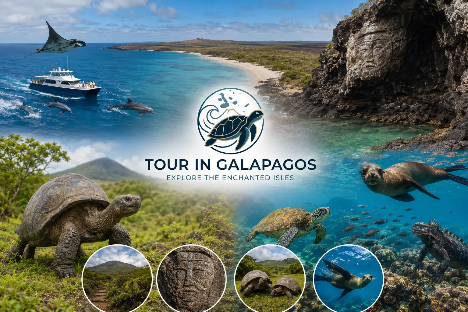 floreana land day tour galapagos