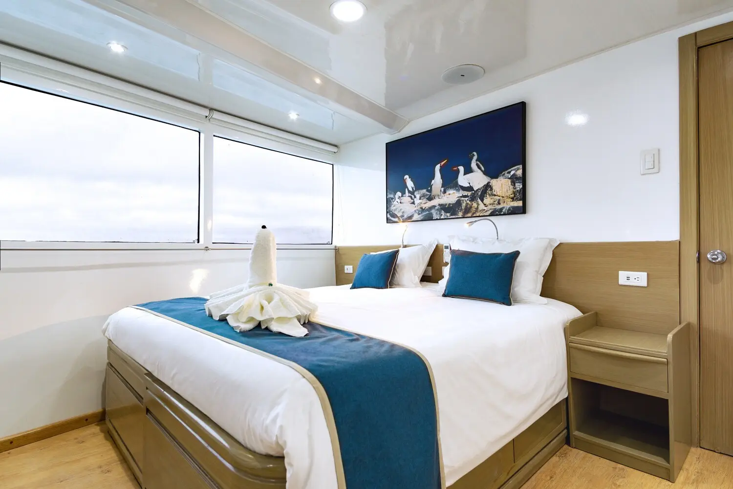 Double cabin on board the Calipso