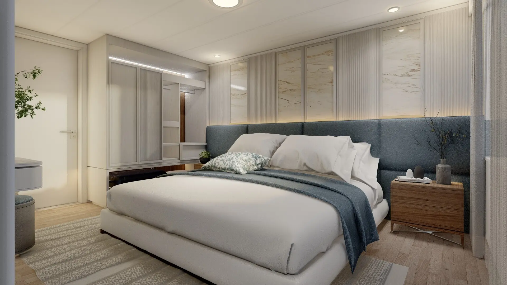 Cabin on board the Galaxy Diver II