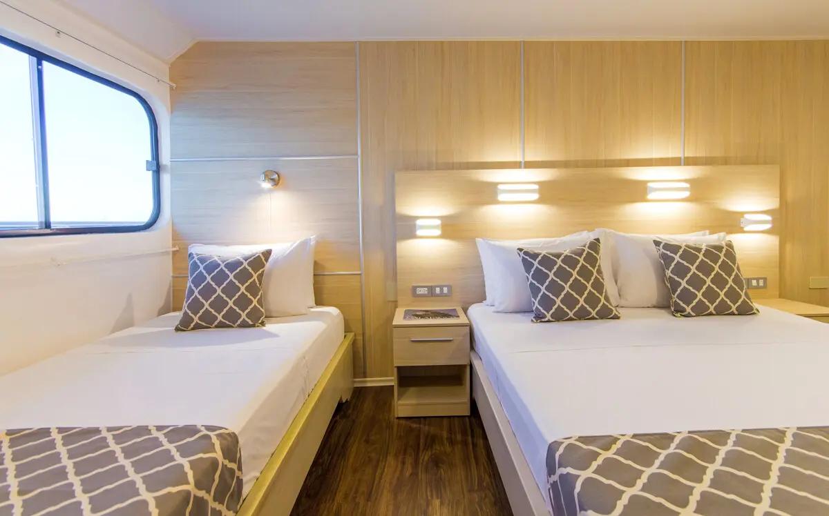 Cabin interior on the Solaris