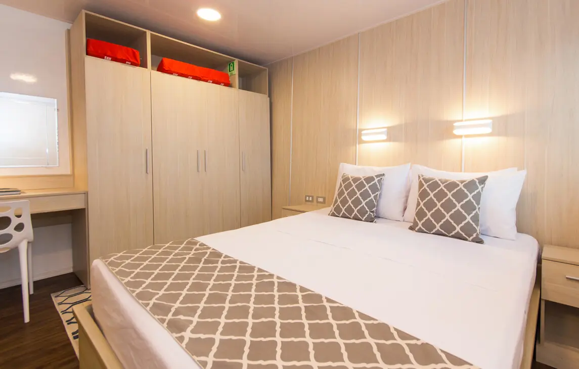 Main deck cabin on the Solaris