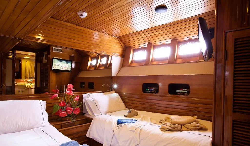 Stateroom on the Galapagos Aggressor III
