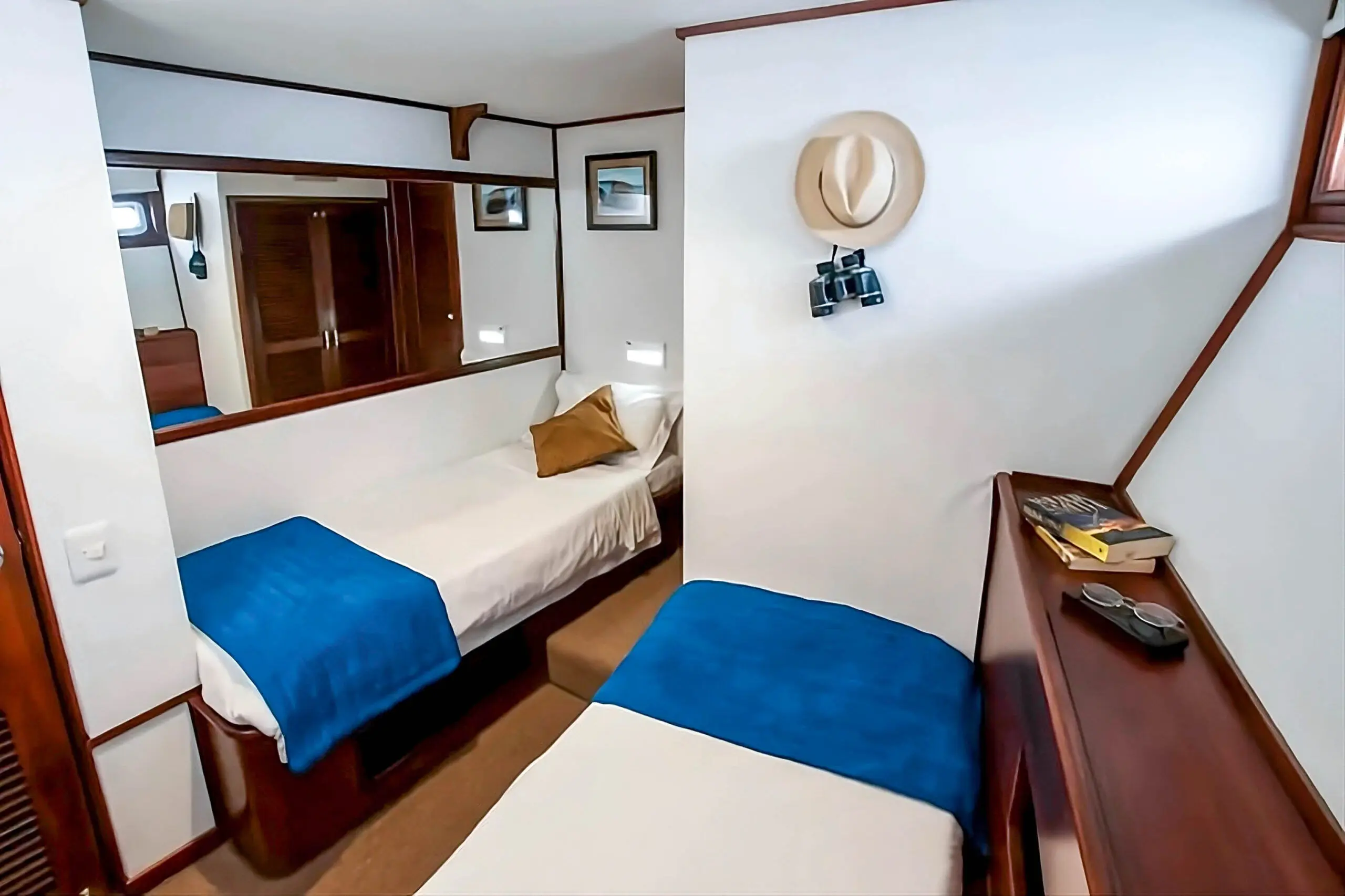 Beds in a Letty cabin