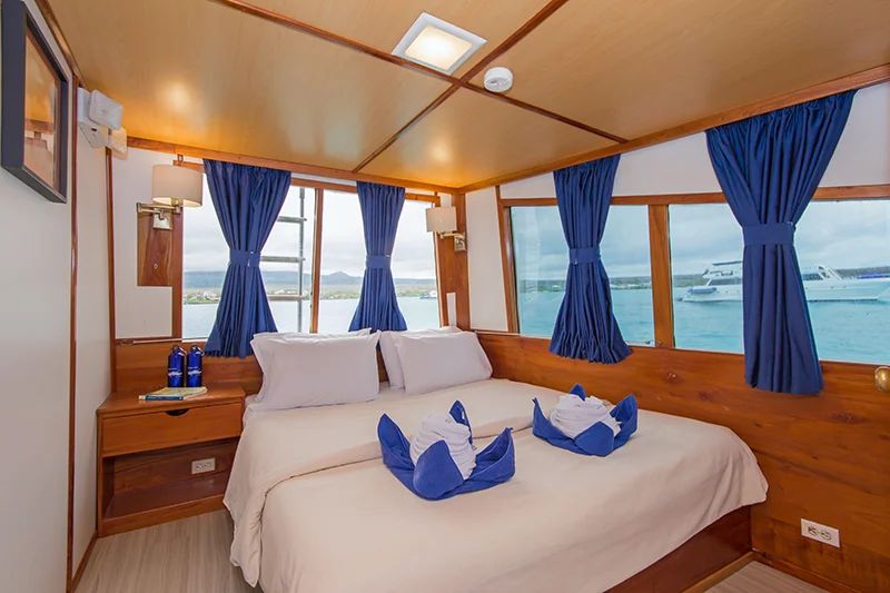 Matrimonial cabin on the Beluga