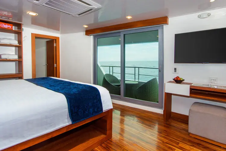 Upper deck suite on the Infinity