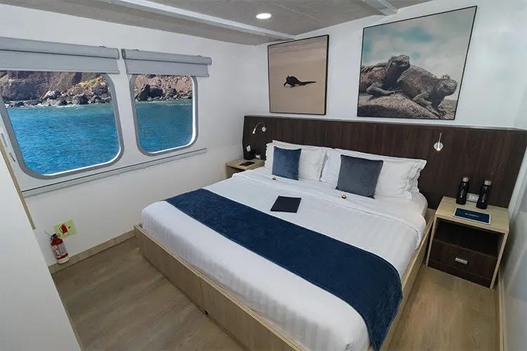Main deck cabin on the Natural Paradise