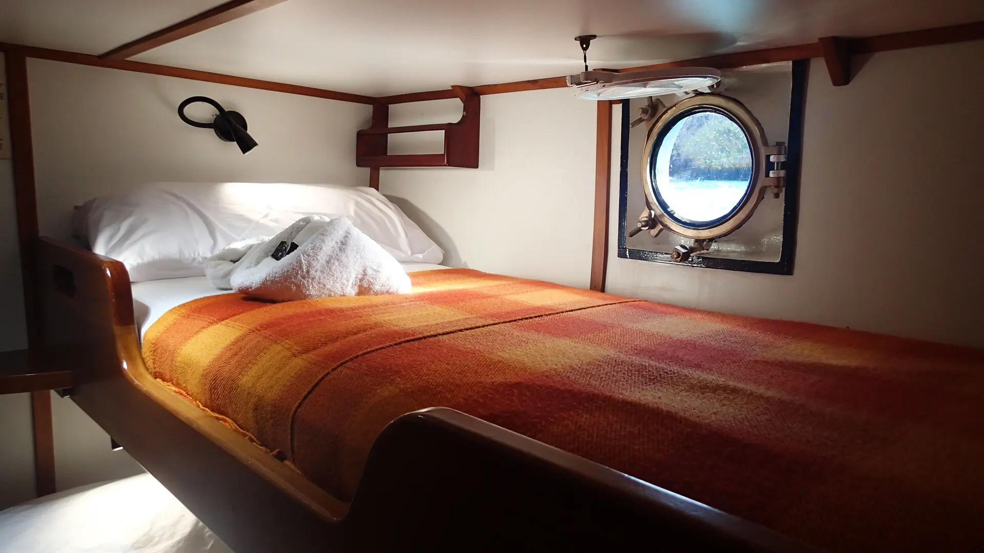 Beds in a Samba cabin