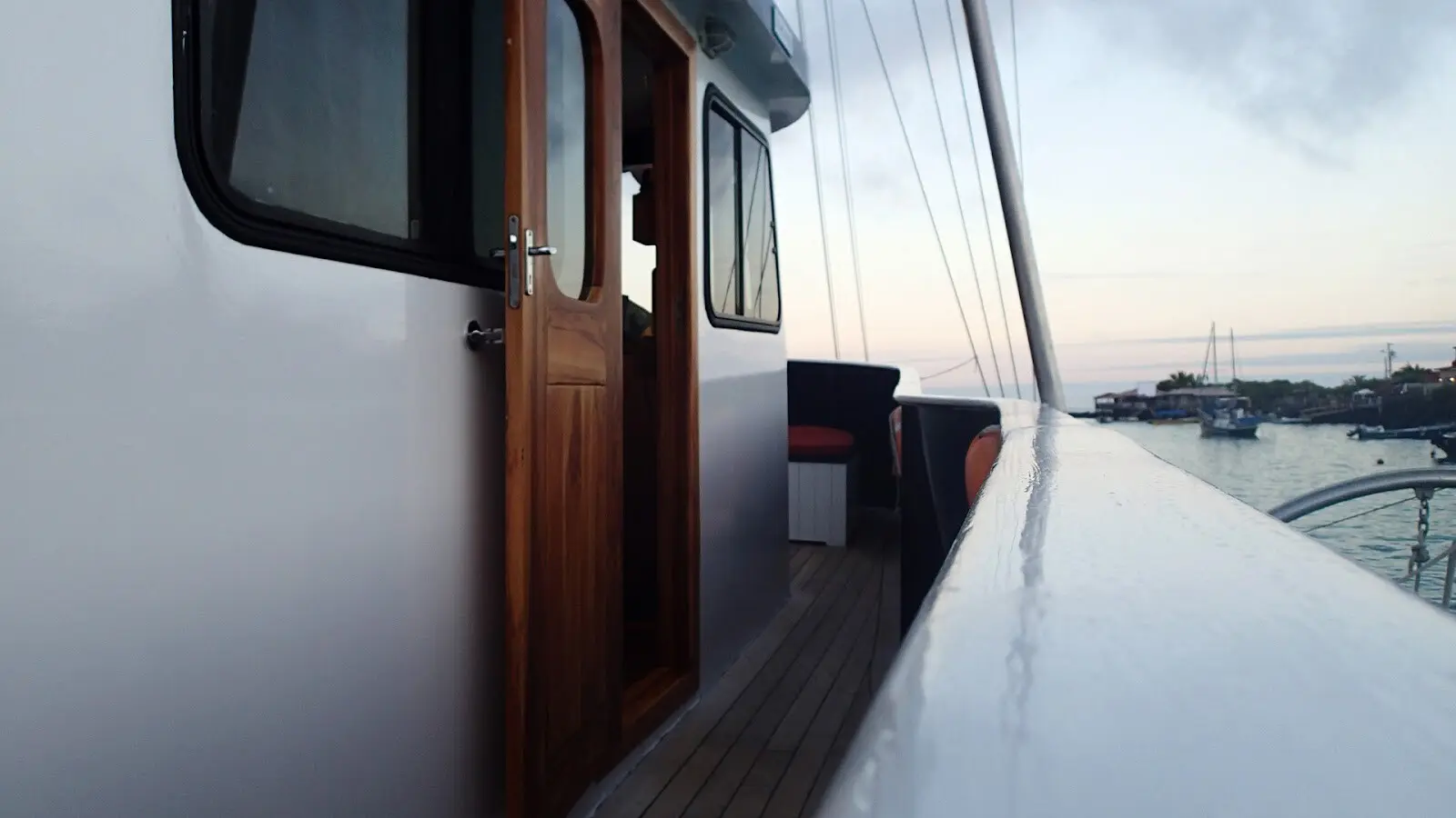 Guests on board the Samba